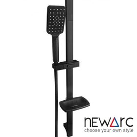 Newarc 410525R-05 Siyah Aqua El Duş Takımı