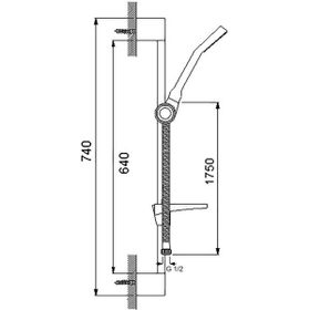 Newarc 430525R-05 Aqua Siyah Sürgülü Üst Takım