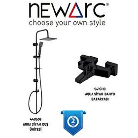 Newarc 440536 Aqua Siyah Batarya Set