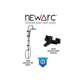 Newarc 440536 Aqua Siyah Batarya Set