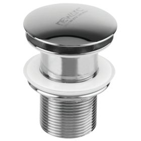 Newarc 740772 Basmalı Deliksiz Krom Sifon Üst Takımı