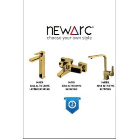 Newarc 941008 Aqua Altın Batarya Set