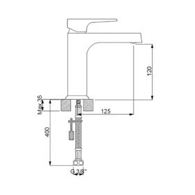 Newarc 941521 Aqua Lavabo Bataryası