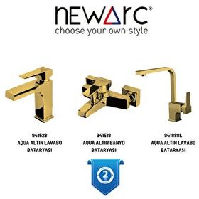 Newarc 941528 Aqua Altın Batarya Set