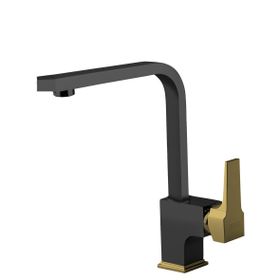 Newarc 941881LBG Siyah Altın Aqua Evye Bataryası