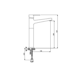 Newarc 971001 Domino Çanak Tipi Lavabo Bataryası