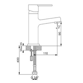 Newarc 971521 Domino Lavabo Bataryası