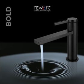 NEWARC NEWA000573 Newarc Bold Çanak Tipi Lavabo Bataryası Siyah 910001B