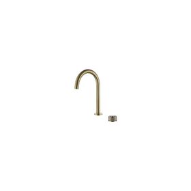 NEWARC NEWA000583 Newarc Step 2 Delikli Çanak Tipi Lavabo Bataryası Mat Altın 900528