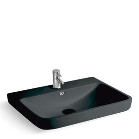 Newarc Siyah Tezgah Üstü Lavabo