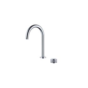 Newarc Step 2 Siyah Delikli Çanak Tipi Lavabo Bataryası