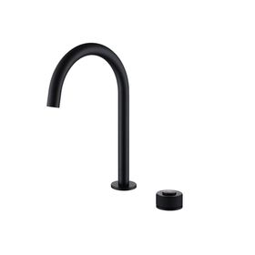 Newarc Step 2 Siyah Delikli Çanak Tipi Lavabo Bataryası