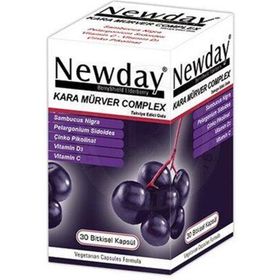 Newday Kara Mürver Complex 30 Kapsül