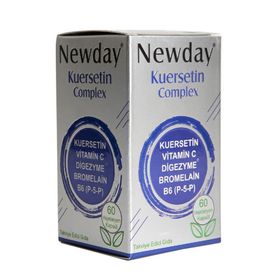 Newday Kuersetin Complex Vitamin C 60 Kapsül