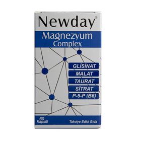 Newday Magnezyum Complex 60 Kapsül