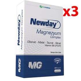 Newday Magnezyum Complex 60 Kapsül