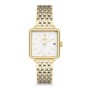 Newera Watch Nww00005 Metal Kordon Takvimli Kare Kadın Kol Saati