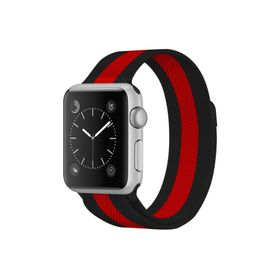 Newface Apple Watch 38 mm Siyah Metal Mıknatıslı Kordon