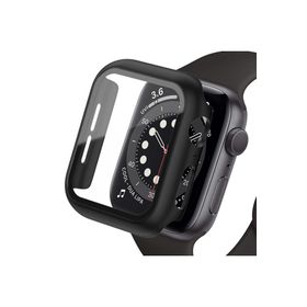 Newface Apple Watch Ultra 49 mm Siyah Camlı Kasa Ekran Koruyucu