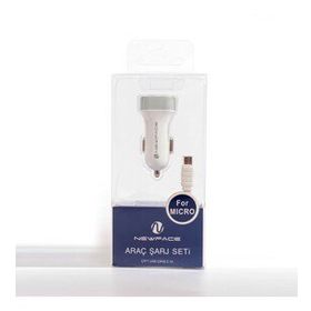 Newface C17 Micro USB 2.1A Araç Şarjı