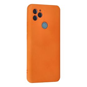 Newface General Mobile Gm 21 Nano İçi Kadife Silikon Turuncu Cep Telefonu Kılıfı