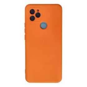 Newface General Mobile Gm 21 Nano İçi Kadife Silikon Turuncu Cep Telefonu Kılıfı