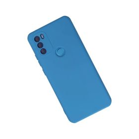 Newface General Mobile GM 21 Plus Nano İçi Kadife Silikon Mavi Cep Telefonu Kılıfı