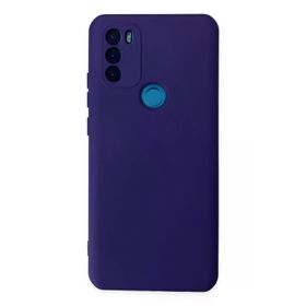Newface General Mobile GM 21 Plus Nano İçi Kadife Silikon Mor Cep Telefonu Kılıfı