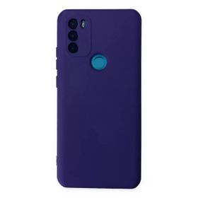 Newface General Mobile GM 21 Plus Nano İçi Kadife Silikon Mor Cep Telefonu Kılıfı