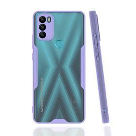 Newface General Mobile GM 21 Plus Platin Silikon Lila Cep Telefonu Kılıfı