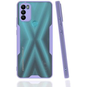 Newface General Mobile GM 21 Plus Platin Silikon Lila Cep Telefonu Kılıfı