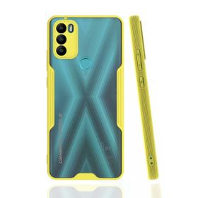 Newface General Mobile GM 21 Plus Platin Silikon Sarı Cep Telefonu Kılıfı
