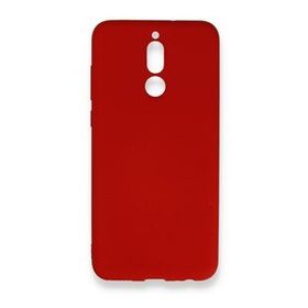 Newface Huawei Mate 10 Lite Nano İçi Kadife Silikon Kırmızı Cep Telefonu Kılıfı