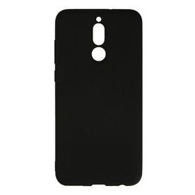Newface Huawei Mate 10 Lite Nano İçi Kadife Silikon Siyah Cep Telefonu Kılıfı