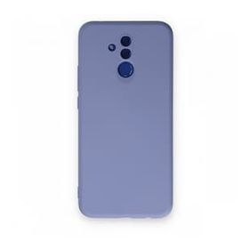 Newface Huawei Mate 20 Lite Nano İçi Kadife Silikon Lila Cep Telefonu Kılıfı