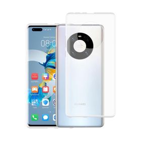 Newface Huawei Mate 40 Pro Lüx Şeffaf Silikon Cep Telefonu Kılıfı