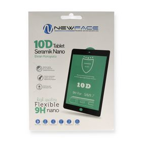 Newface Huawei MediaPad T3 10 / 9.6 Tablet 10D Seramik Nano Ekran Koruyucu