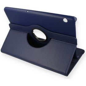 Newface Huawei Mediapad T5 10 360 Lacivert Deri Tablet Kılıf