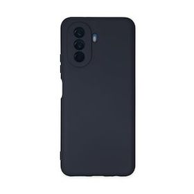 Newface Huawei Nova Y70 Nano İçi Kadife Silikon Lacivert Cep Telefonu Kılıfı