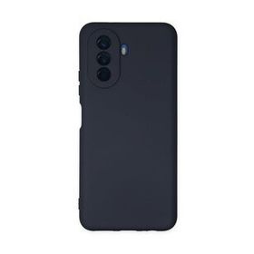 Newface Huawei Nova Y70 Nano İçi Kadife Silikon Lacivert Cep Telefonu Kılıfı