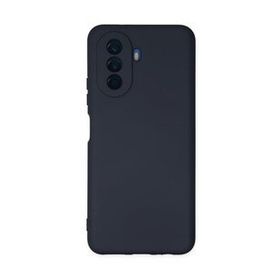 Newface Huawei Nova Y70 Nano İçi Kadife Silikon Lacivert Cep Telefonu Kılıfı