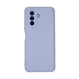 Newface Huawei Nova Y70 Nano İçi Kadife Silikon Lila Cep Telefonu Kılıfı