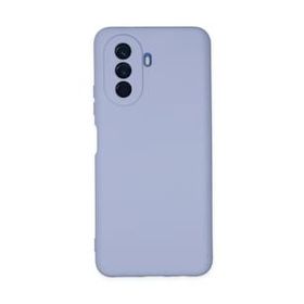 Newface Huawei Nova Y70 Nano İçi Kadife Silikon Lila Cep Telefonu Kılıfı