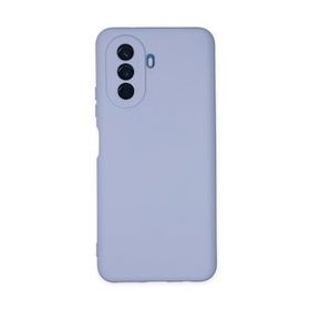 Newface Huawei Nova Y70 Nano İçi Kadife Silikon Lila Cep Telefonu Kılıfı