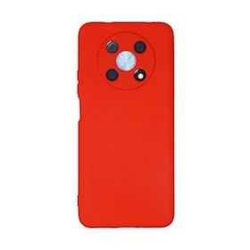 Newface Huawei Nova Y90 Nano İçi Kadife Silikon Kırmızı Cep Telefonu Kılıfı