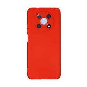 Newface Huawei Nova Y90 Nano İçi Kadife Silikon Kırmızı Cep Telefonu Kılıfı