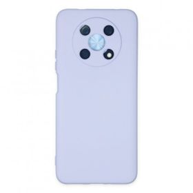 Newface Huawei Nova Y90 Nano İçi Kadife Silikon Lila Cep Telefonu Kılıfı