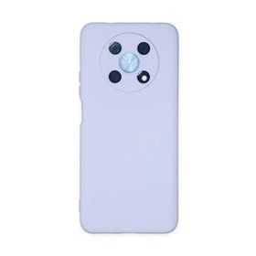Newface Huawei Nova Y90 Nano İçi Kadife Silikon Lila Cep Telefonu Kılıfı