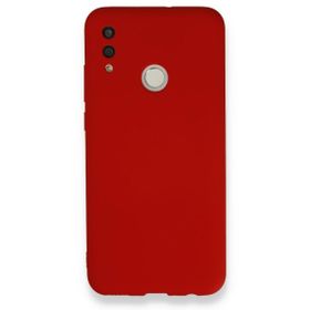 Newface Huawei P Smart 2019 Nano İçi Kadife Silikon Kırmızı Cep Telefonu Kılıfı