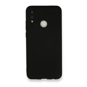Newface Huawei P Smart 2019 Nano İçi Kadife Silikon Siyah Cep Telefonu Kılıfı